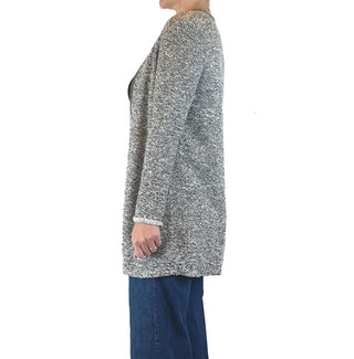 Charli dark and light grey flecked long cardigan size 8 Charli preloved second hand clothes 6