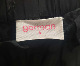 Gorman black polka dot tailored pants size 8 Gorman preloved second hand clothes 9