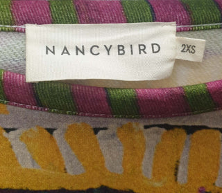 Nancybird stunning print jumper size XXS (easily fits size 8) Nancybird preloved second hand clothes 8