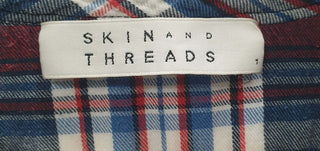 Skin & Threads plaid cotton shirt size 1 Skin & Threads preloved second hand clothes 9