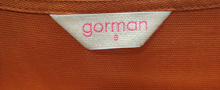 Gorman orange sleeveless pleated dress size 8 Gorman preloved second hand clothes 7