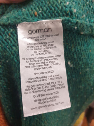 Gorman colourful wool mix knit jumper size XS Nique preloved second hand clothes 11