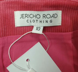 Jericho Road pink cord mini skirt size 10 (as new with tags) Jericho Road preloved second hand clothes 8