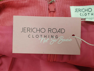 Jericho Road pink cord mini skirt size 10 (as new with tags) Jericho Road preloved second hand clothes 9