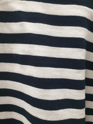 Cos blue and white striped cropped long sleeve top size S Cos preloved second hand clothes 8