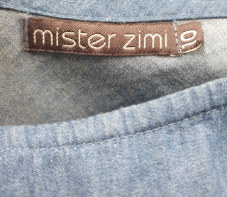 Mister Zimi sleeveless denim maxi dress with button detail size 10 Mister Zimi preloved second hand clothes 8