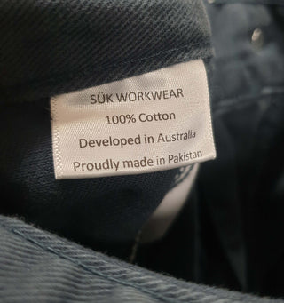 SÜK Workwear dark blue pants size 12 SÜK Workwear preloved second hand clothes 10