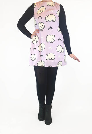 Jericho Road purple wombat print dress size 14 Jericho Road preloved second hand clothes 3