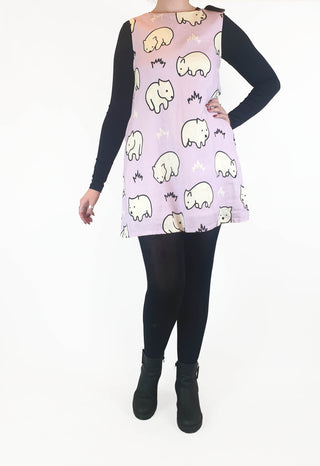 Jericho Road purple wombat print dress size 14 Jericho Road preloved second hand clothes 2