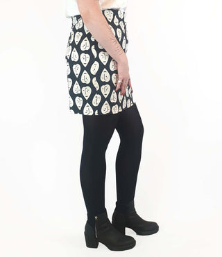 Gorman heart face print mini skirt size 14, best fits 12-14 Gorman preloved second hand clothes 5