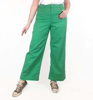 Princess Highway green jeans size 14, best fits 12-14 Princess Highway preloved second hand clothes 1