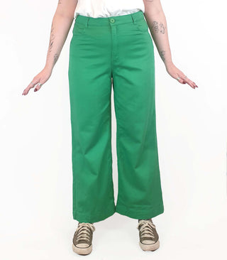 Princess Highway green jeans size 14, best fits 12-14 Princess Highway preloved second hand clothes 2