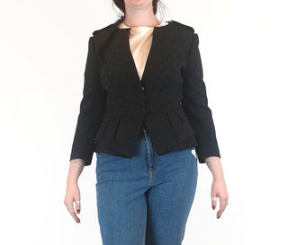 Karen Millen black formal / work jacket size UK 14 Karen Millen preloved second hand clothes 3