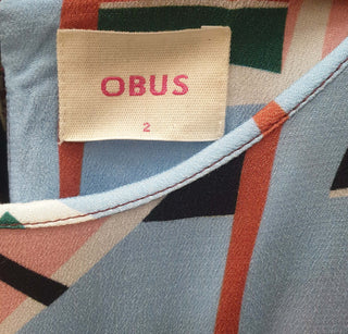 Obus autumnal coloured jumpsuit size 2 Obus preloved second hand clothes 8