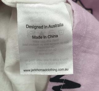 Jericho Road purple wombat print dress size 14 Jericho Road preloved second hand clothes 11