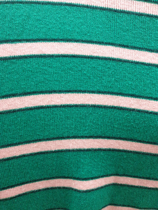 Nancybird green striped knit jumper size M Nancybird preloved second hand clothes 11