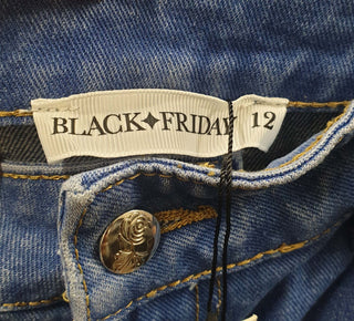 Black Friday two-toned denim jeans size 12 Black Friday preloved second hand clothes 9