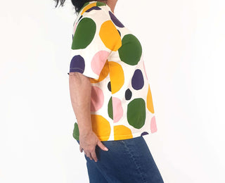 Uniqlo x Marimekko colourful polka dot tee shirt size XL Uniqlo preloved second hand clothes 5
