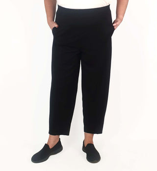 Tirelli black lounge style pants size XL Tirelli preloved second hand clothes 2