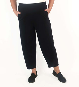 Tirelli black lounge style pants size XL Tirelli preloved second hand clothes 1