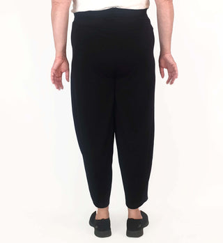 Tirelli black lounge style pants size XL Tirelli preloved second hand clothes 6