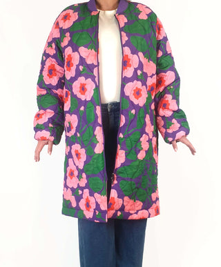 Gorman wild roses quilted coat size 18 Gorman preloved second hand clothes 5