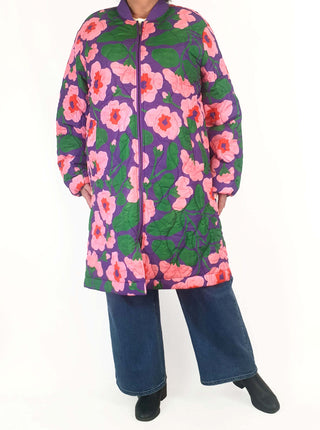 Gorman wild roses quilted coat size 18 Gorman preloved second hand clothes 6