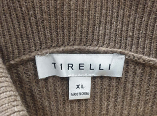 Tirelli brown knit roll neck jumper size XL Tirelli preloved second hand clothes 8