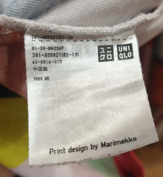 Uniqlo x Marimekko colourful striped tee shirt size XL Uniqlo preloved second hand clothes 9