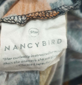 Nancybird black unique print tee shirt size XXL Nancybird preloved second hand clothes 11