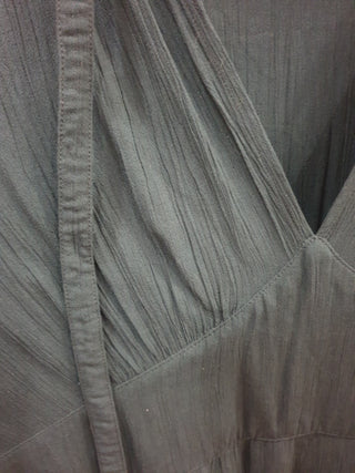 Uniqlo deep teal long sleeve maxi dress size XL