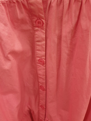 Alessandra hot pink long sleeve shirt dress size XXL