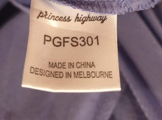 Princess Highway blue Madeline dress size 18 Princess Highway preloved second hand clothes 7