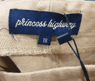 Princess Highway beige pinny with embroidery detail size 18 (as new with tags) Princess Highway preloved second hand clothes 9