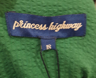 Princess Highway green tiered maxi dress size 18 Princess Highway preloved second hand clothes 9