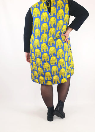 Jericho Road yellow happy bears 100% linen dress size 20 Jericho Road preloved second hand clothes 7