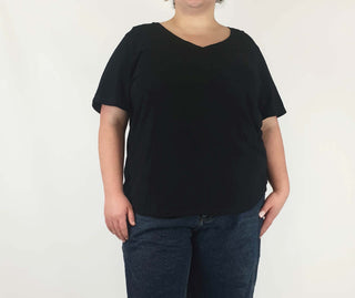 Commonry black tee shirt size 22 Commonry preloved second hand clothes 3