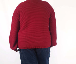 Jericho Road bauhinia maroon knit jumper size 20 Jericho Road preloved second hand clothes 7