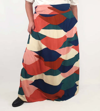 That Bird Label colourful maxi skirt size 22 That Bird Label preloved second hand clothes 4