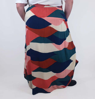 That Bird Label colourful maxi skirt size 22 That Bird Label preloved second hand clothes 8