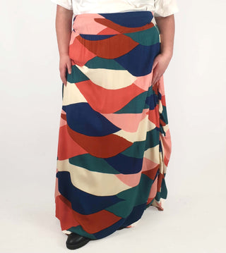 That Bird Label colourful maxi skirt size 22 That Bird Label preloved second hand clothes 2