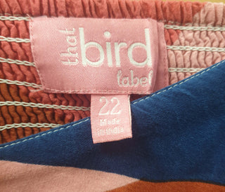 That Bird Label colourful maxi skirt size 22 That Bird Label preloved second hand clothes 10