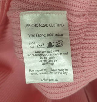 Jericho Road pink cotton daisy cardigan size 22 Jericho Road preloved second hand clothes 11