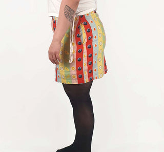 Jericho Road fruit print mini skirt size 16 Jericho Road preloved second hand clothes 4