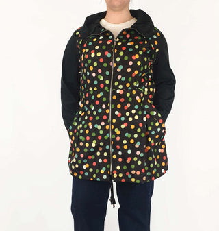 Merric long polka dot raincoat size 16 Merric preloved second hand clothes 4