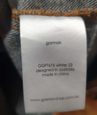 Gorman sleeveless denim dress size 14 Gorman preloved second hand clothes 9