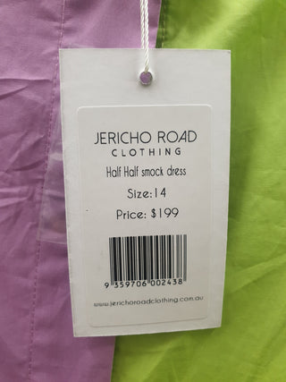 Jericho Road half half smock dress size 14