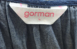 Gorman denim tiered maxi dress size L Gorman preloved second hand clothes 7