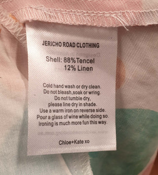 Jericho Road raining rainbows long sleeve dress size 14 Jericho Road preloved second hand clothes 9