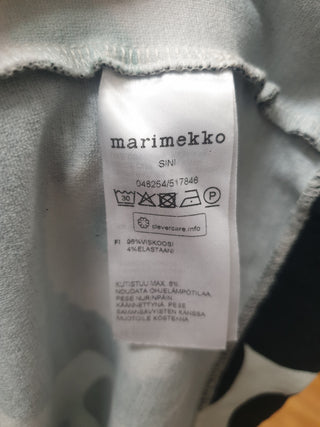Marimekko flower print long sleeve dress fits 14-16